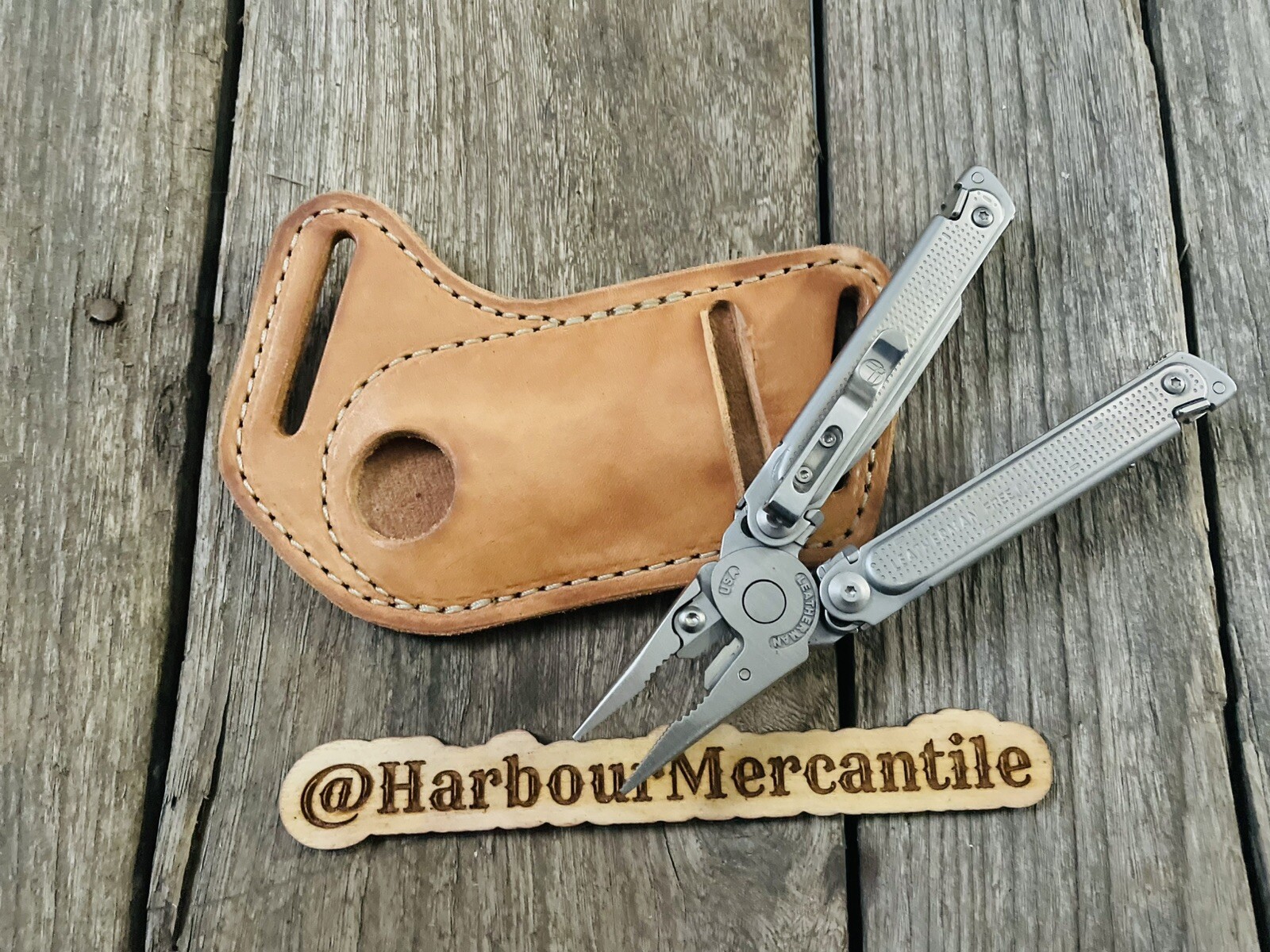 Belt Organizer Multitool Leather Sheath Leatherman Sheath Deluxe Made In USA