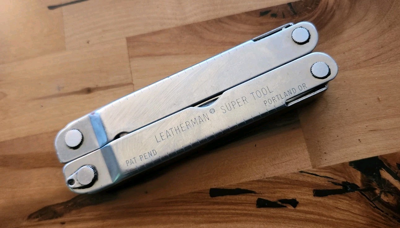 Leatherman Super Tool Original Vintage Multi-Tool USA Portland, OR – Great B62