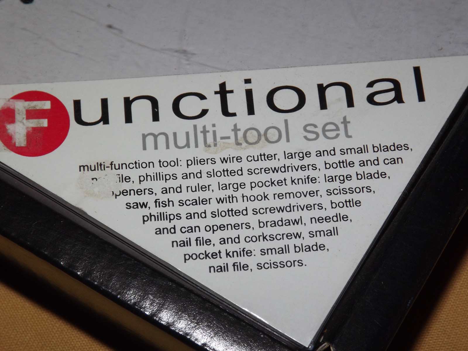 POCKET KNIFE PLIERS SCREWDRIVER FUNCTIONAL MULTI TOOL SET NEW IN BOX