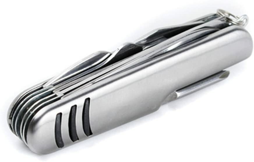 Multi Function Pocket Tools Chest Knife Stainless Steel with 11 features
