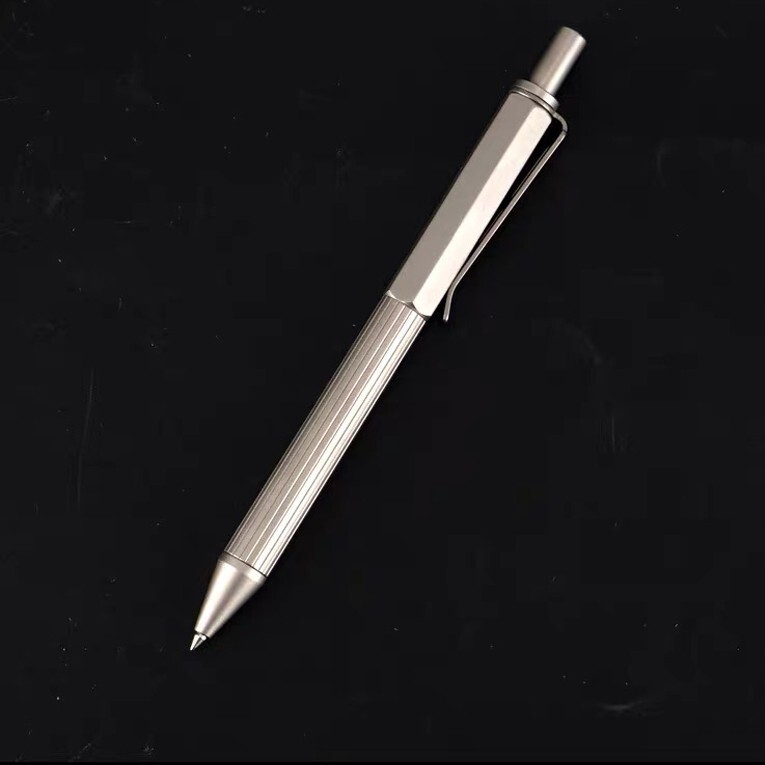 Titanium Alloy Mini Portable Pen Collectible Write Signature EDC Multi-Tool Pen