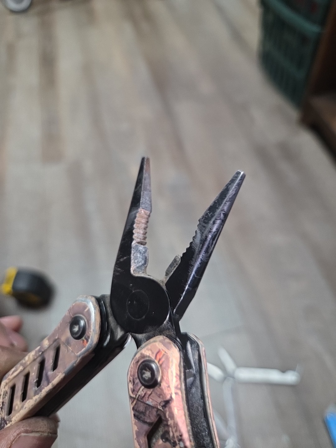 Camo Multi tool Pliers. Used Not Branded