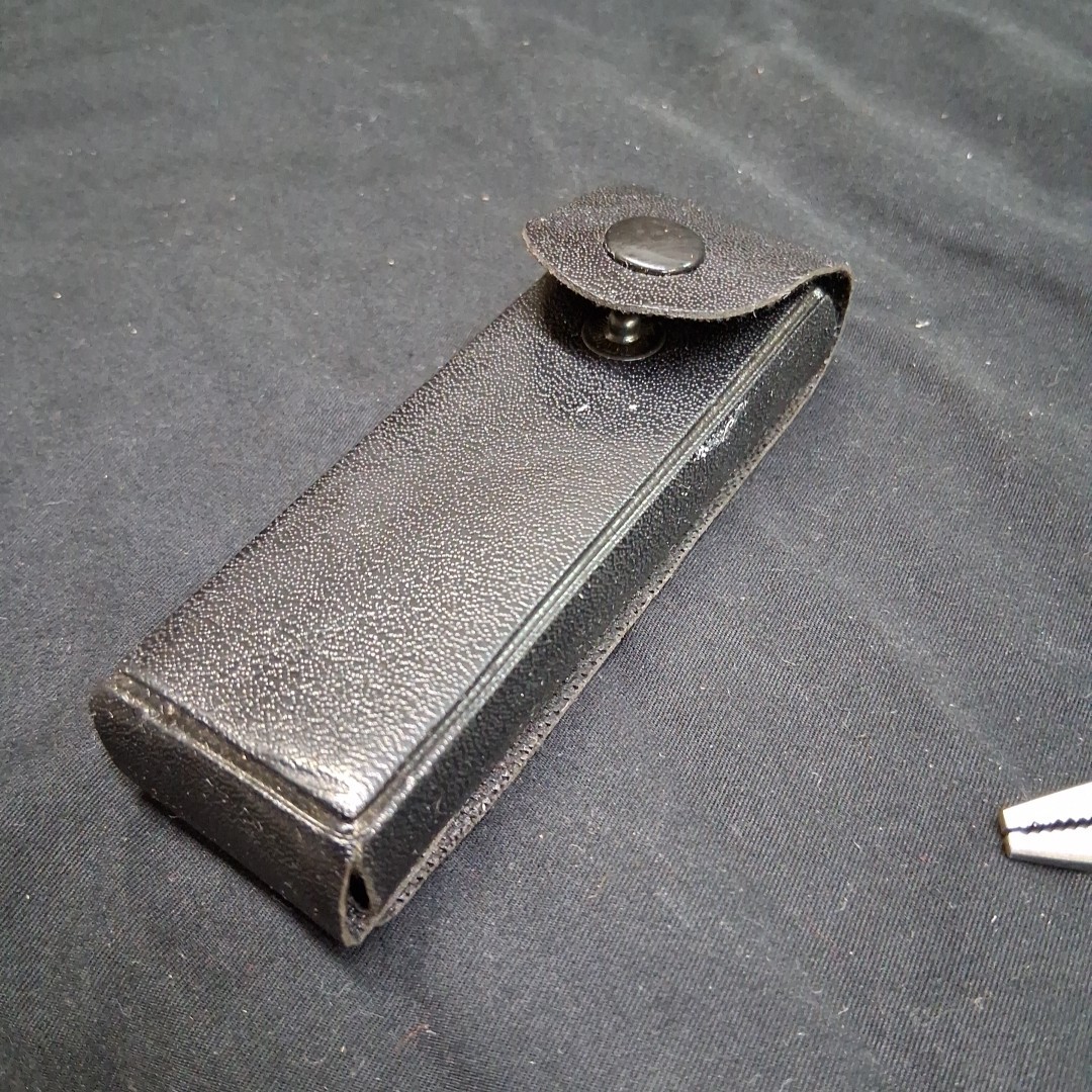 Vintage EMS Advertising 4″ Blue Needle Nose Pliers Multi-Tool & Case