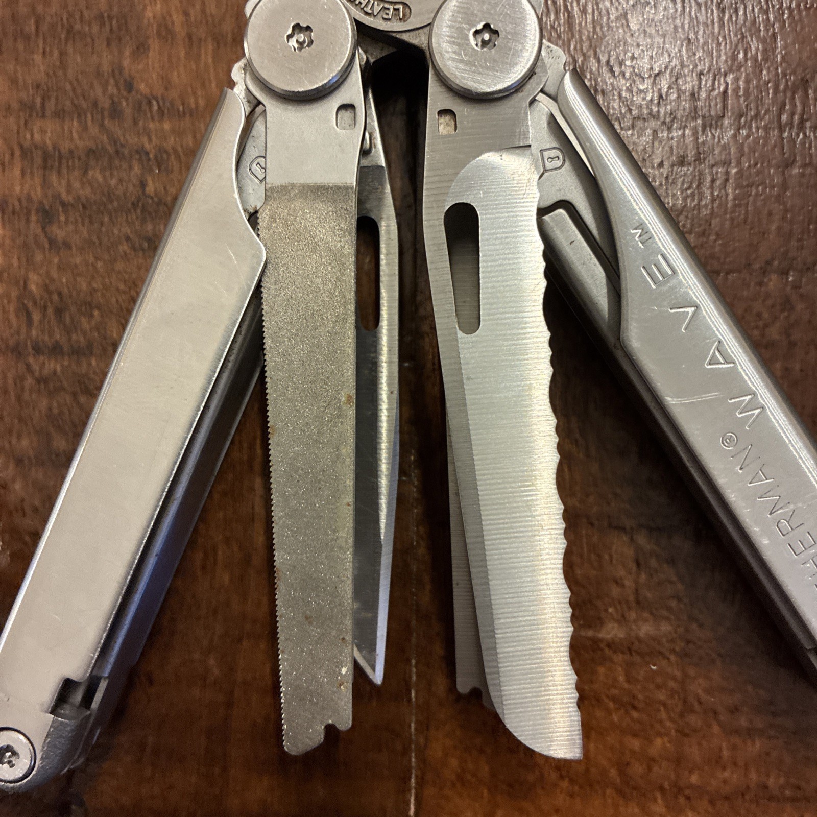 Leatherman Wave Pat Pend USA w/ Sheath Multitool 09/00 Discontinued Very Good