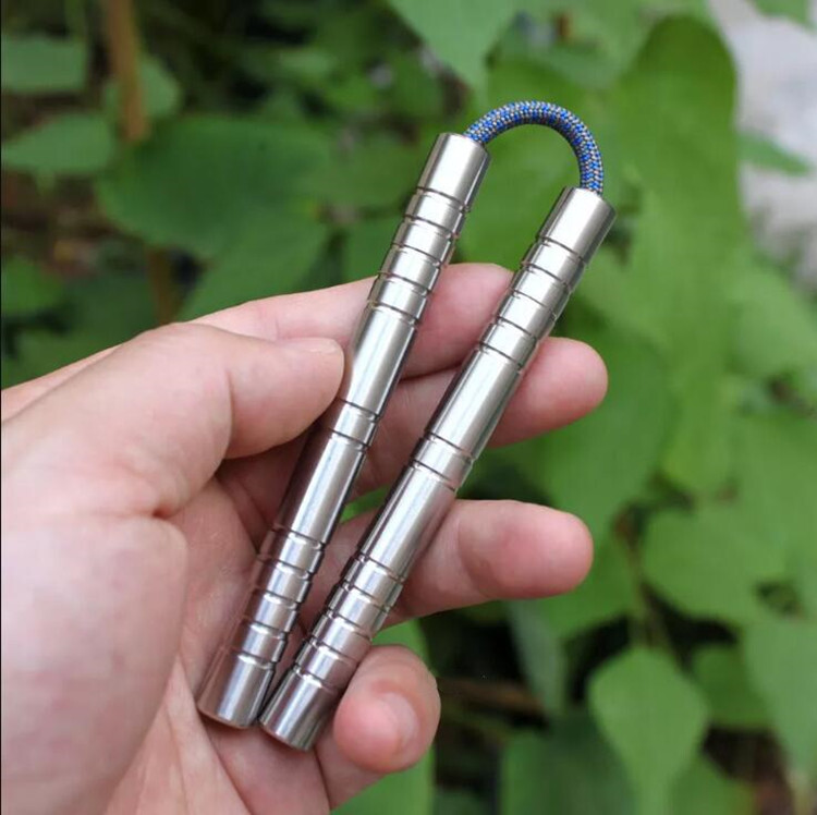 Titanium Thumb Sticks Finger Training EDC Tool Extreme Sports Art Hand Fidget