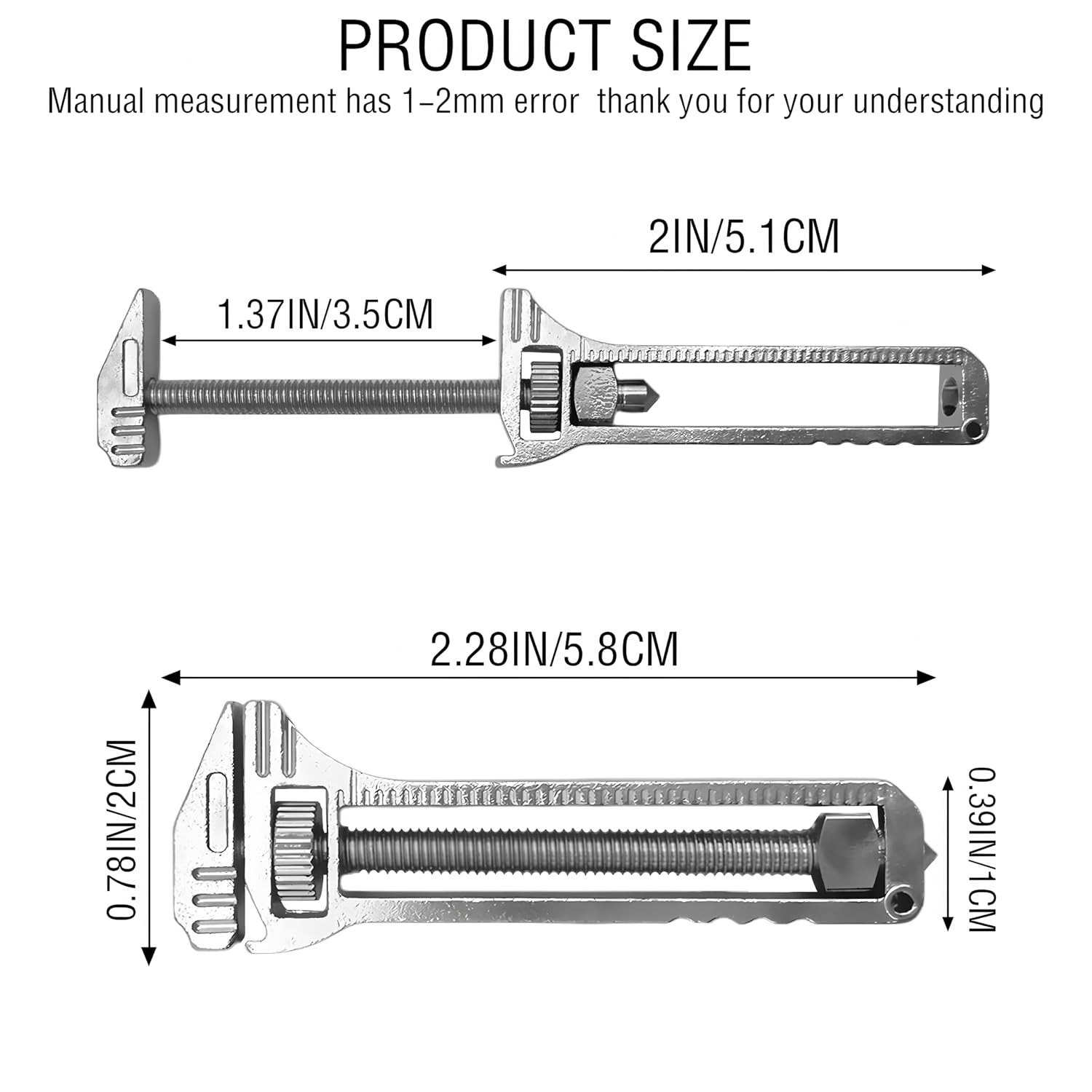 Titanium Multitool Set 3PCS Compact Pocket Multitool EDC Gear Portable