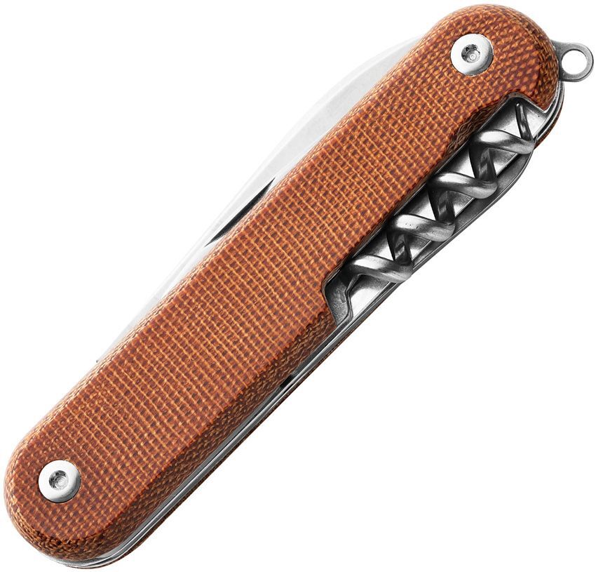 MKM-Maniago Knife Makers Malga 6 Multipurpose MagnaCut Steel Blade Nat Micarta