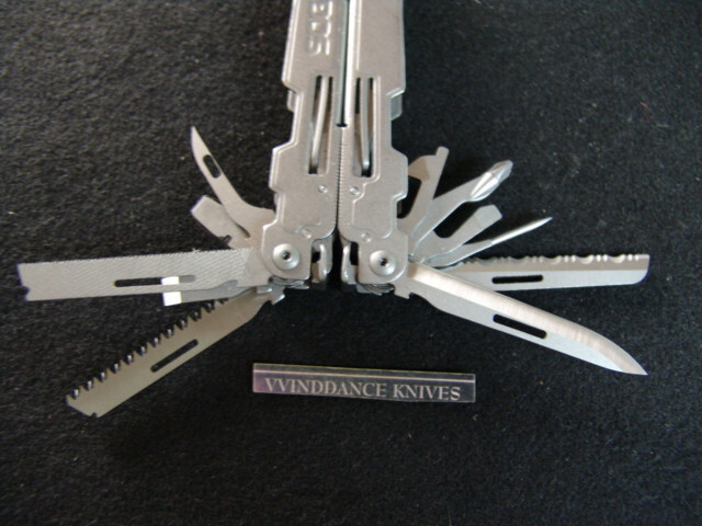 SOG POWER ACCESS DELUXE–MULTI TOOL–w/ SOG HEAVY DUTY MOLLE SHEATH–NEAR MINT