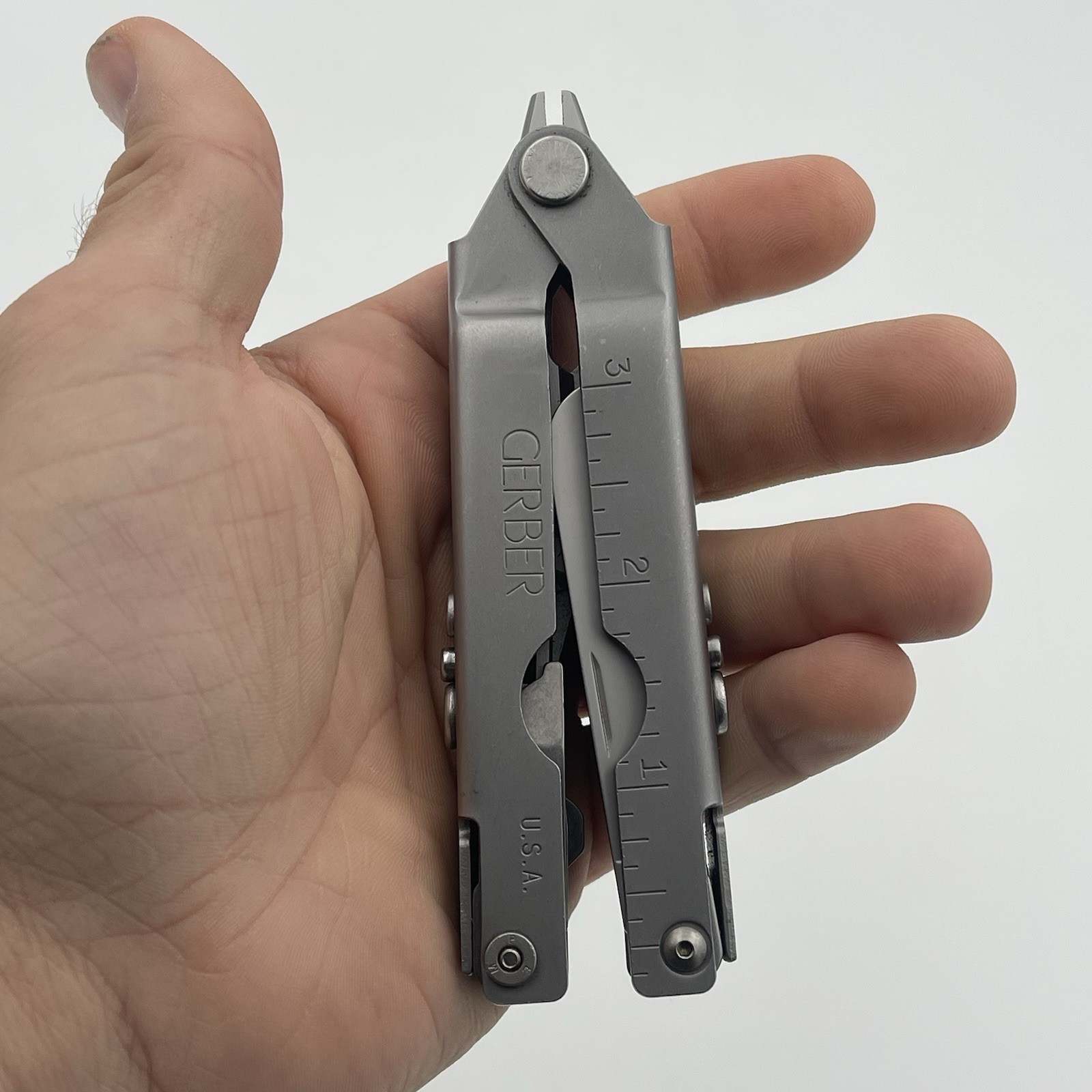 Vintage Gerber Pat Pend No5142721 Early Production Blunt Nose Pliers Multi-Tool