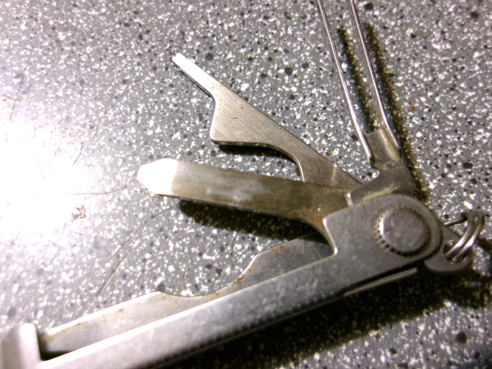 ‘Leatherman – Micra’ Multi-Tool USA 6 Bits and a Scissors Keychain Ceo