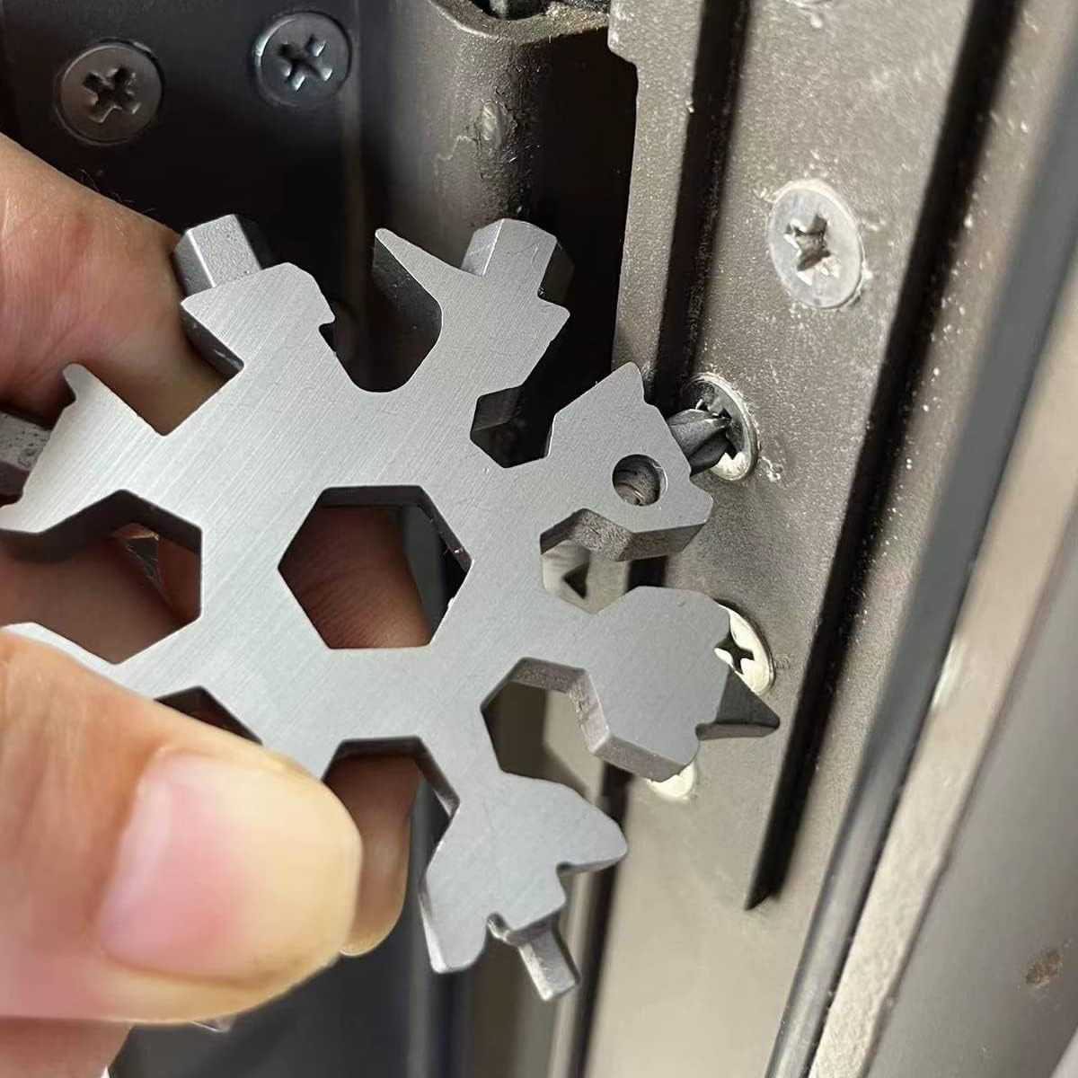 20 in 1 Snowflake Multi Tool, Cool Stocking Stuffers for Men Christmas Gift,Uniq