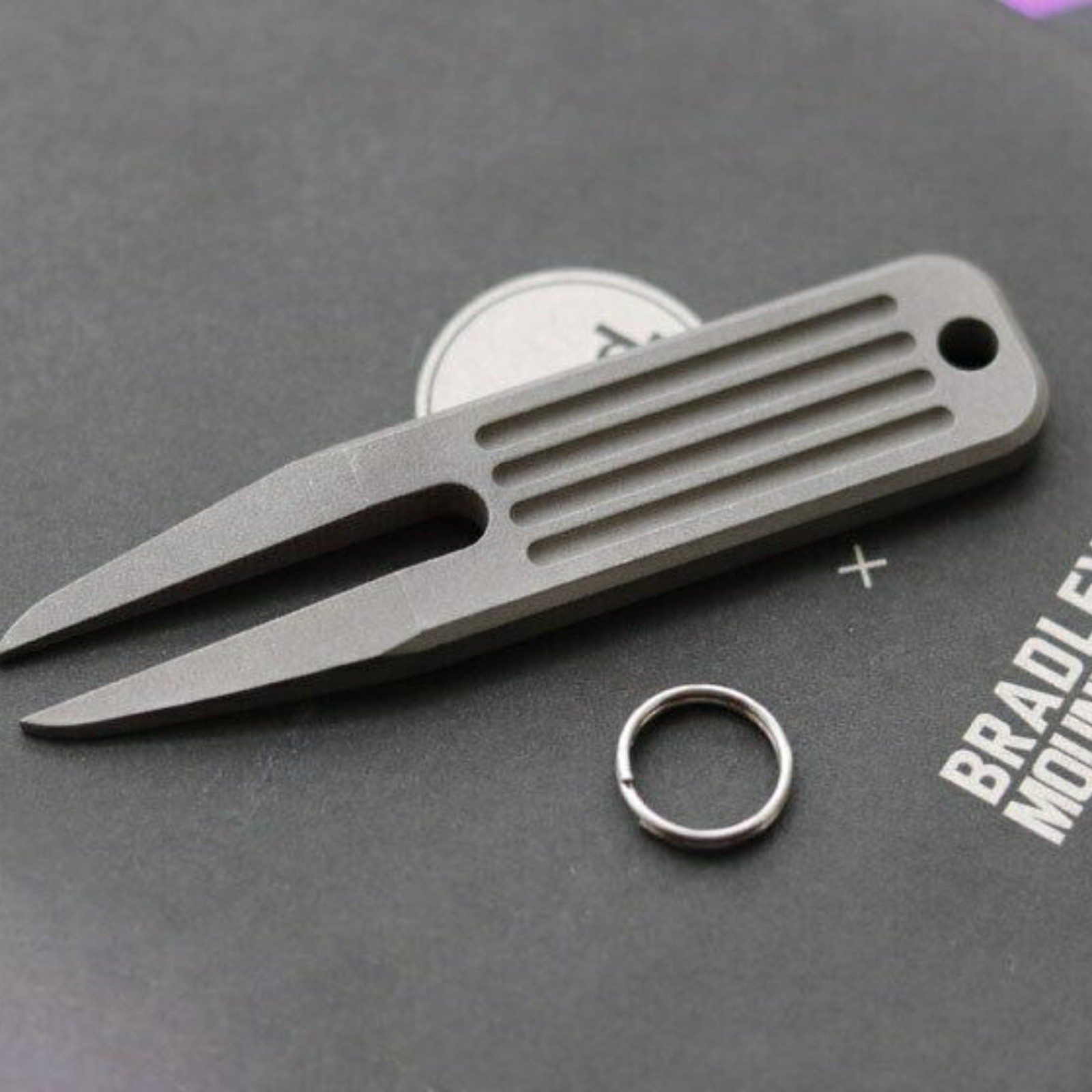 Brand New High Quality 1 Piece Titanium Alloy TC4 Golf Divot Tools