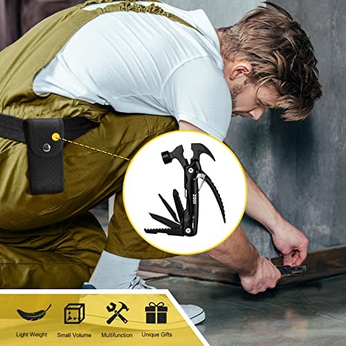 ZOOI – 12 in 1 Hammer Multitool – Camping Multitool & Pocket Multitool