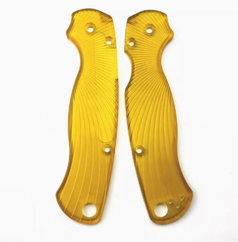 1 Pair PEI Handle Scales for Spyderco C81 Paramilitary 2 C81 Para2 PM2 New