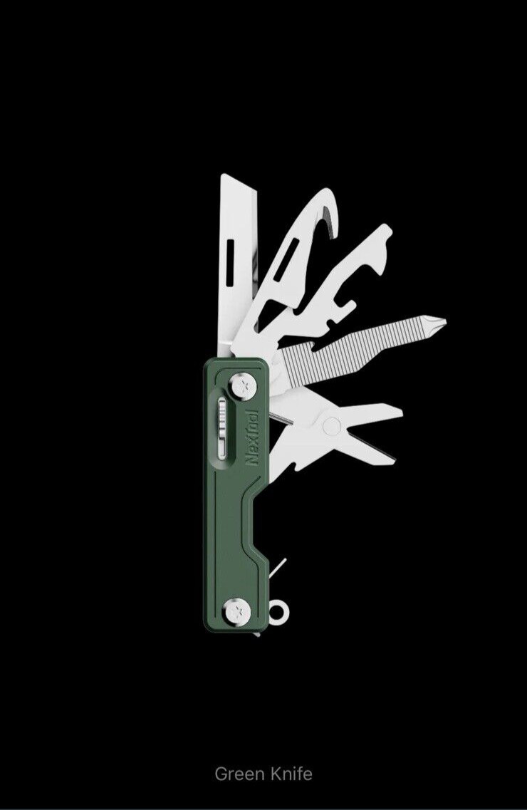 NexTool New 10-IN-1 Mini Folding Pocket Knife Hand Tools Survival Edc Multi Tool