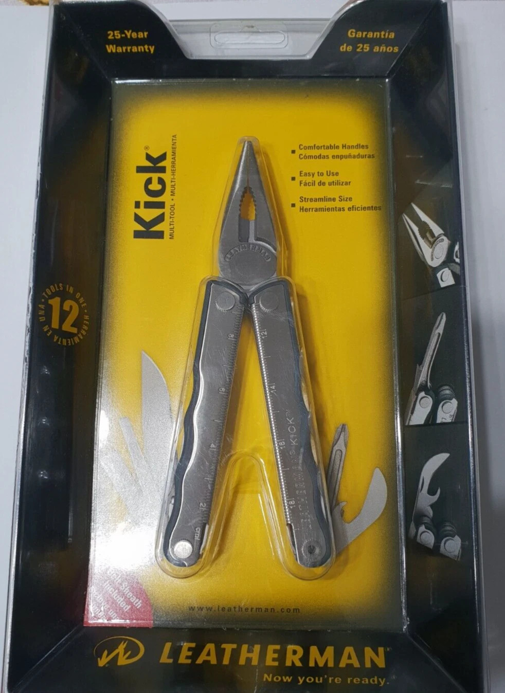 🔥🔥 Leatherman Kick Rare Retired Multi Tool Collectable New In Blister