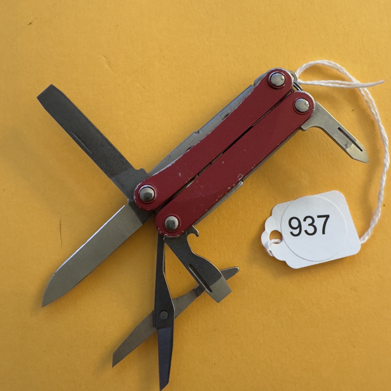Leatherman Squirt PS4 Pliers Scissors Multi-Tool Pocket Knife Red EDC #937