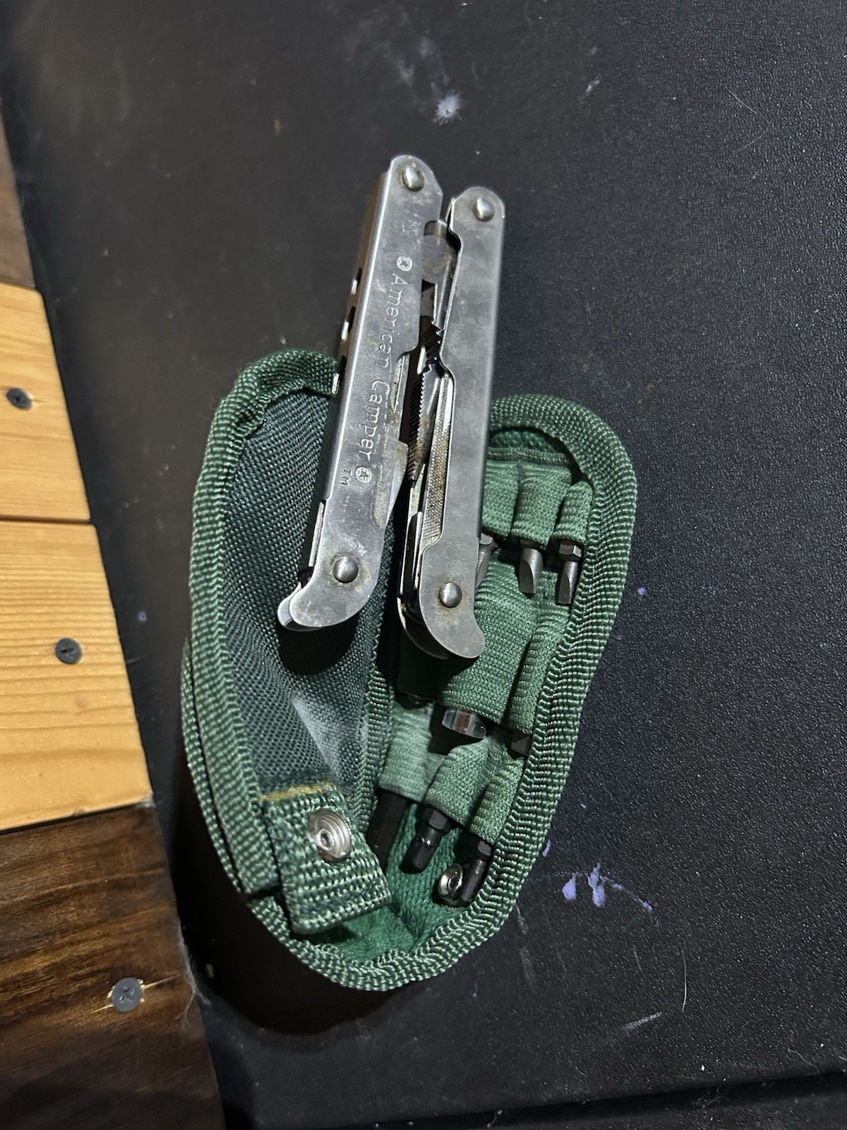 American Camper Multi-Tool Pocket Knife and Pliers Set With case