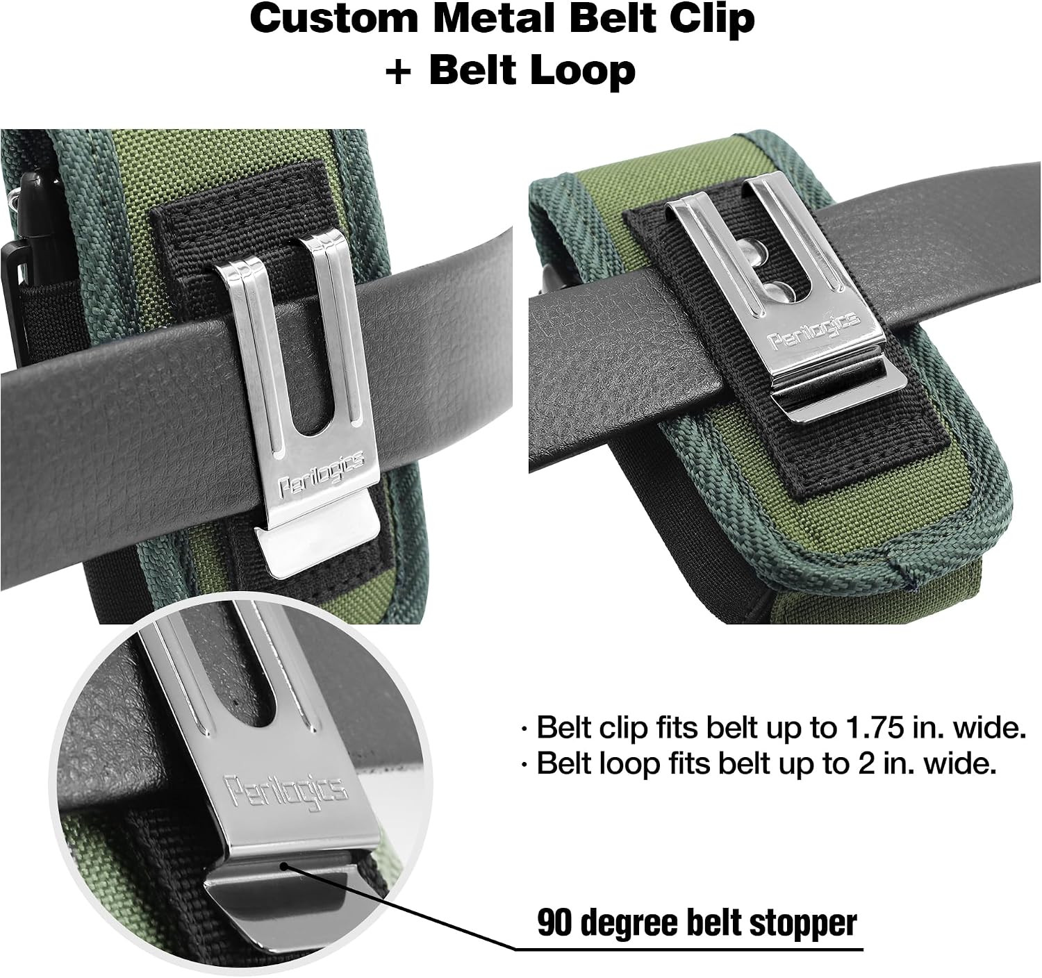 Magnetic Tool Sheath for Leatherman – Nylon Belt Pouch Fits Wave Plus, Wingman,