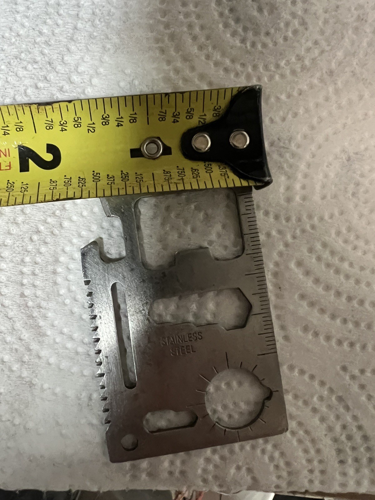 11 in 1 Survival Pocket Credit Card Multi-tool