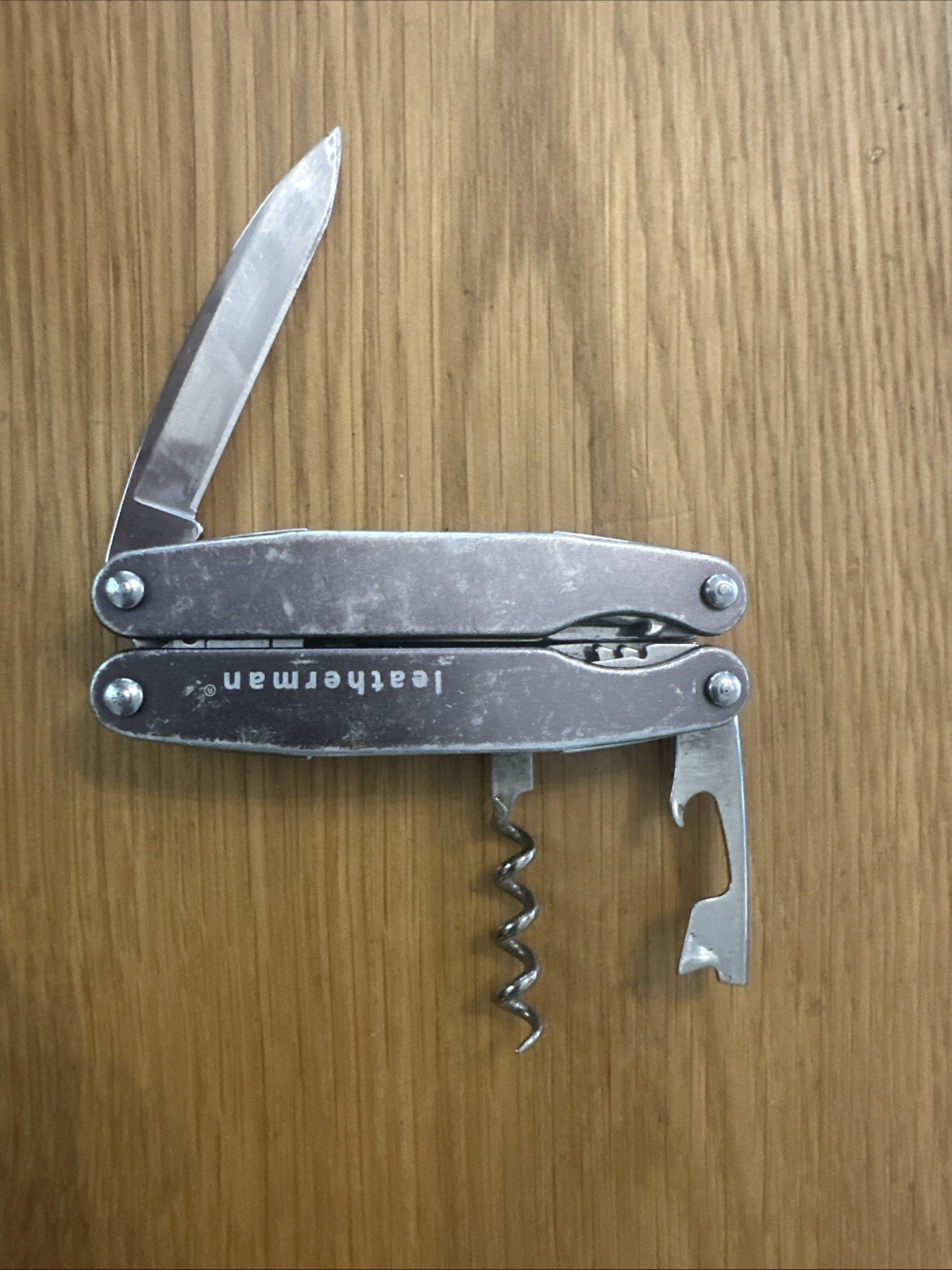 Retired Leatherman Juice C2 Grey Multi Tool Pocket Knife Corkscrew Screwdrivers