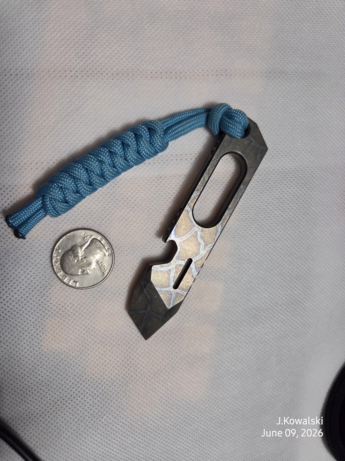 Fanycs Titanium Pry Bar Multicolor Key Chain Multitool