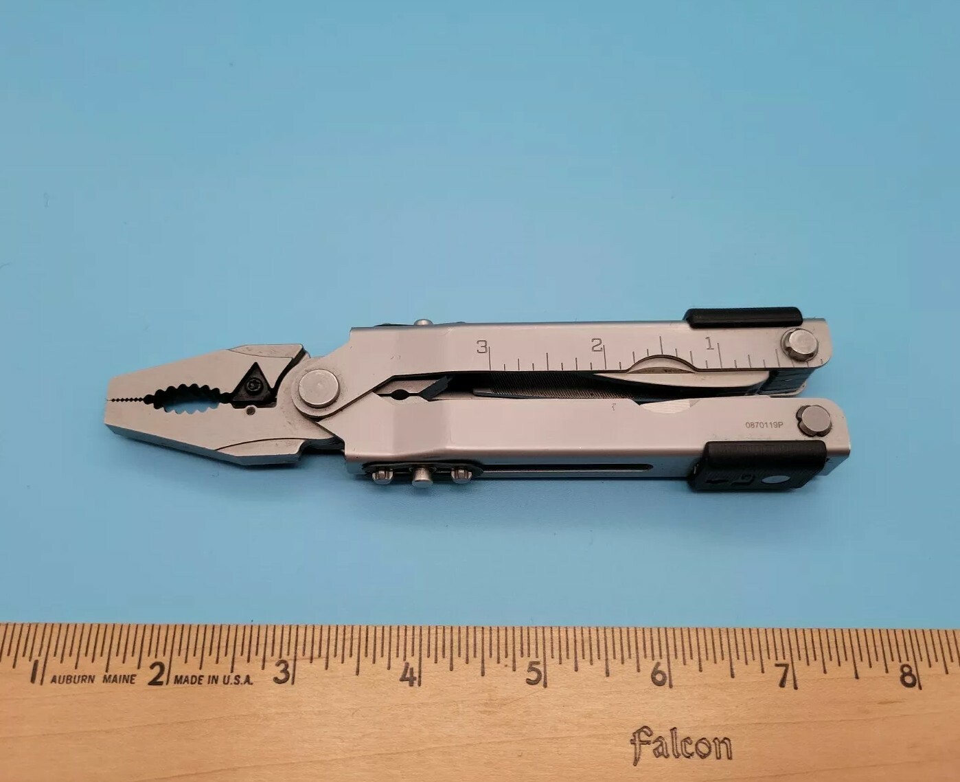 Gerber MP600 Multi-Plier Blunt Nose Multi tool Knife File SILVER