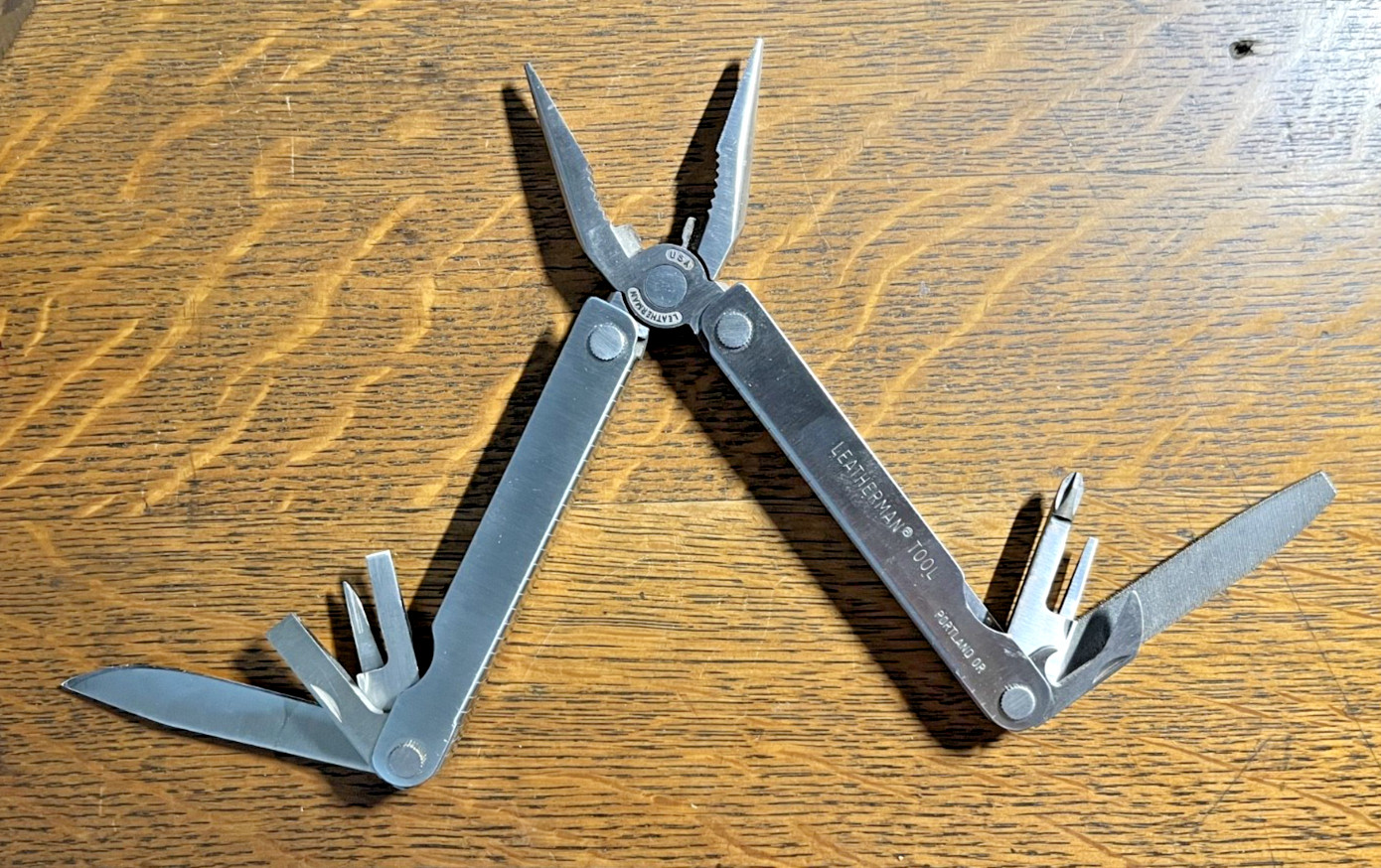 Leatherman PST Multi-Tool Tool Adapter Bits Nylon Sheath USA