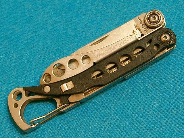 LEATHERMAN STYLE CS FOLDING MULTI TOOL SCISSORS KNIFE TOOLS KNIVES POCKET CLIP