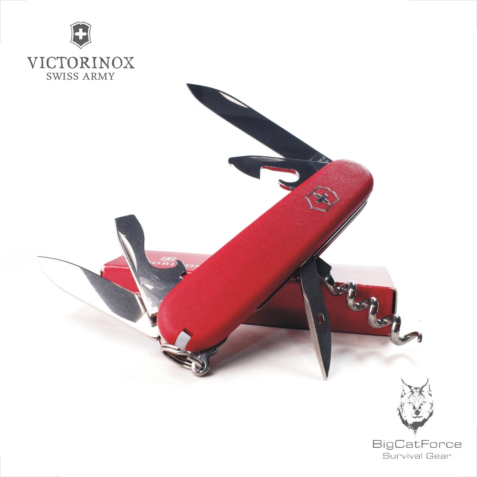 Victorinox Swiss Army Knife Spartan 91mm Matt/ Satin in Printed Box 3.3603 RARE