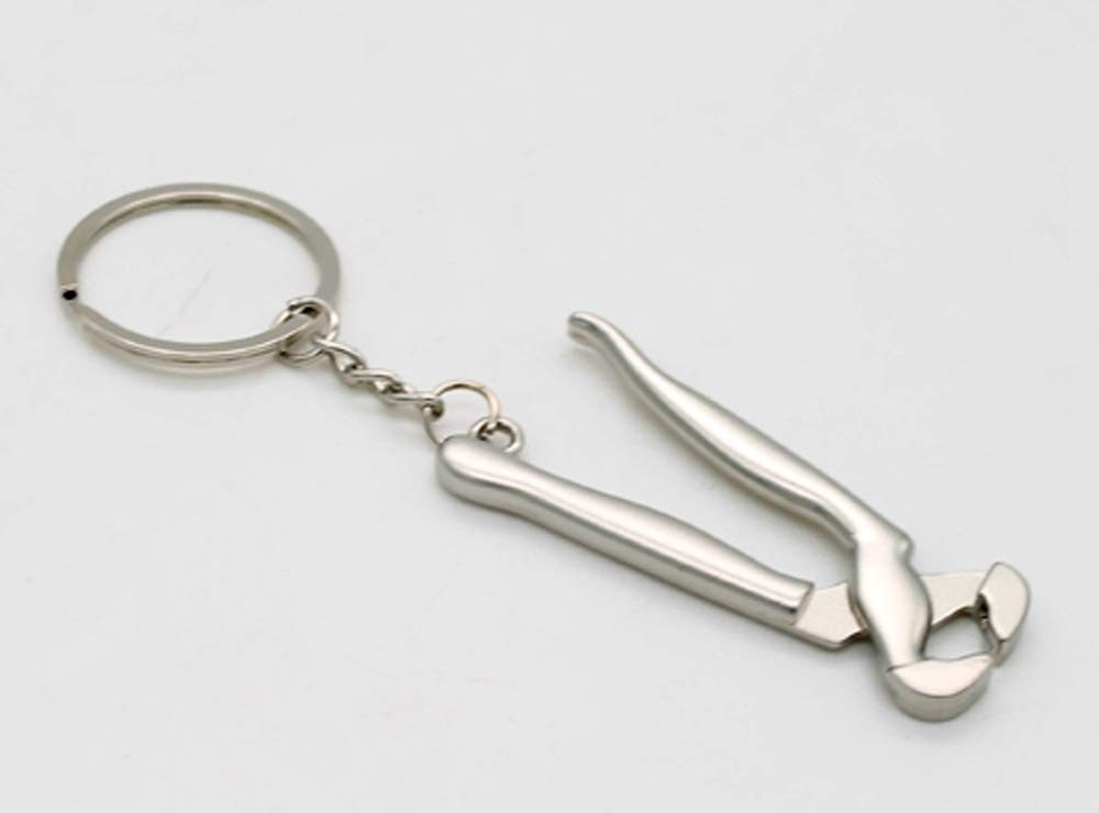 4pcs Mini Wrench Tool Keychain Metal Spanner Keyring Pendant Key Holder Organ…