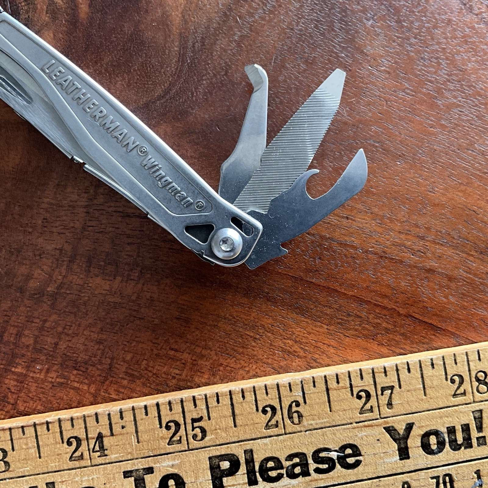 Leatherman Wingman Multi Tool Date Code 0224 (Feb 2024) Great Condition