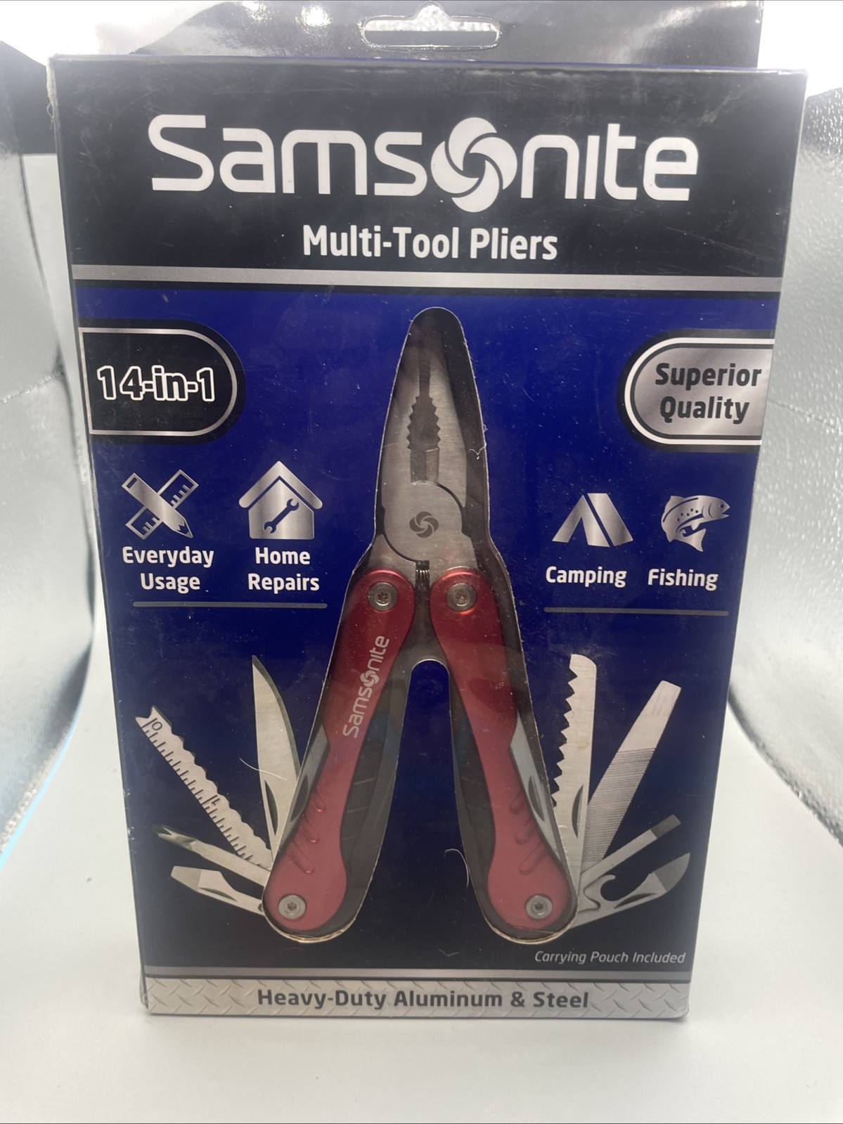 vintage NOS Samsonite Multi-Tool Pliers, 14-in-1 –