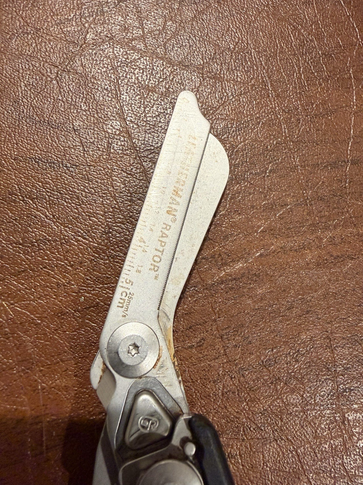 Leatherman Raptor Shears Stainless Steel Used