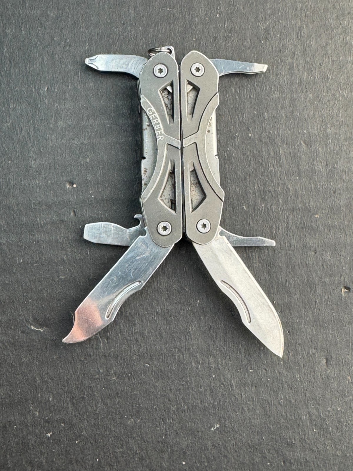 Gerber Compact Mini Suspension Pliers Multitool Folding Pocket Keychain Knife