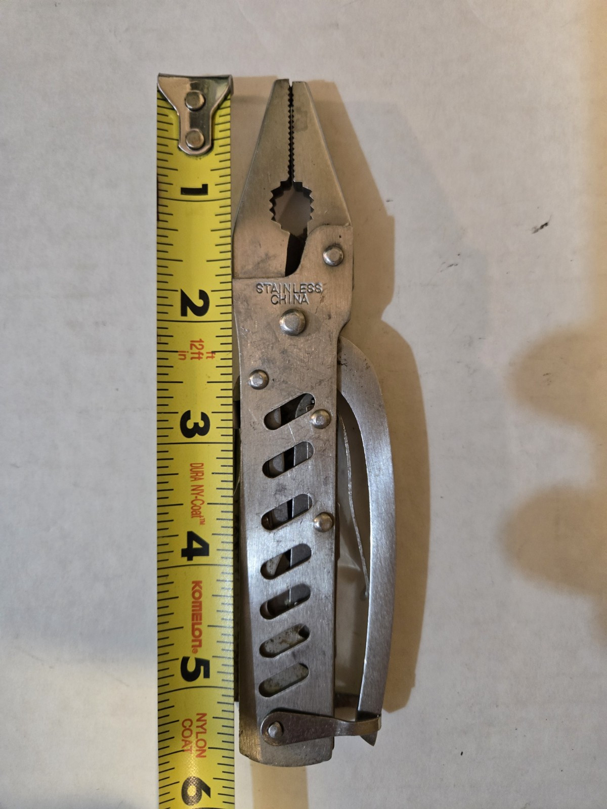 MAXAM 6″ Stainless Multi-Tool Folding Pliers Knife Survival Gear