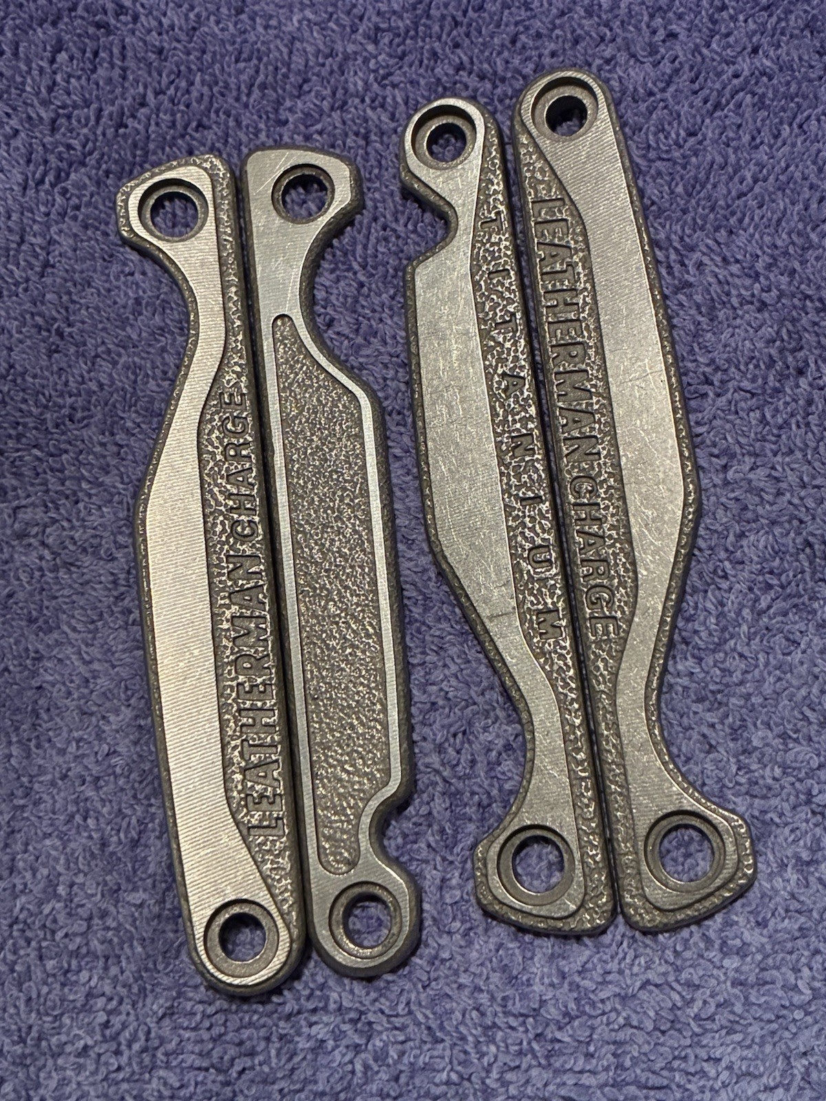 Mismatched Leatherman Charge Multitool Titanium Scales Older Style Parts Repair