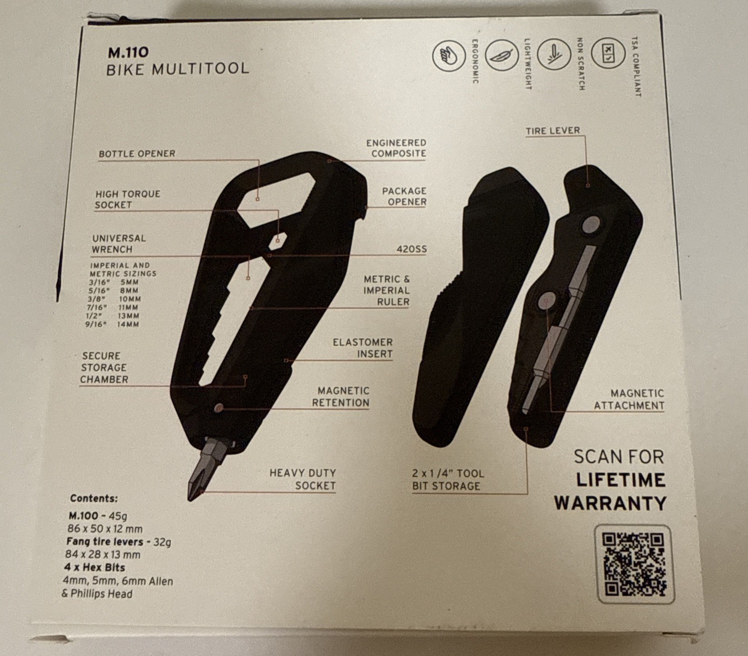 TACTICA M.110 MULTITOOL MULTIPURPOSE POCKET TOOL BOTTLE OPENER SCREWDRIVER