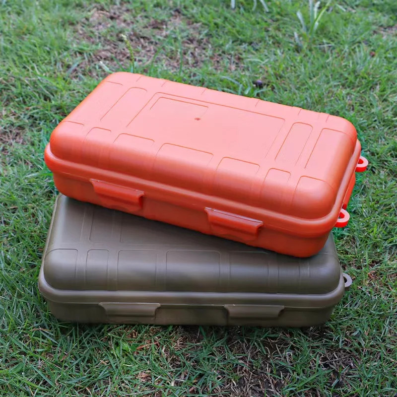 Extra Large EDC Tool Outdoor Survival Kit Box, Shockproof and Waterproof Box, Se