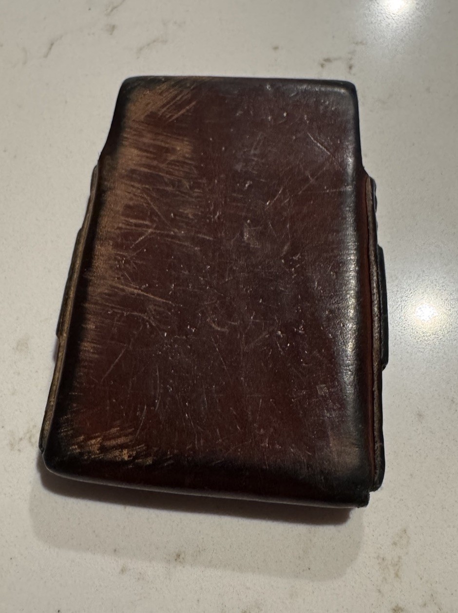 Lost Dutchman Leather Whiskey Shell Cordovan Finnigan Wallet