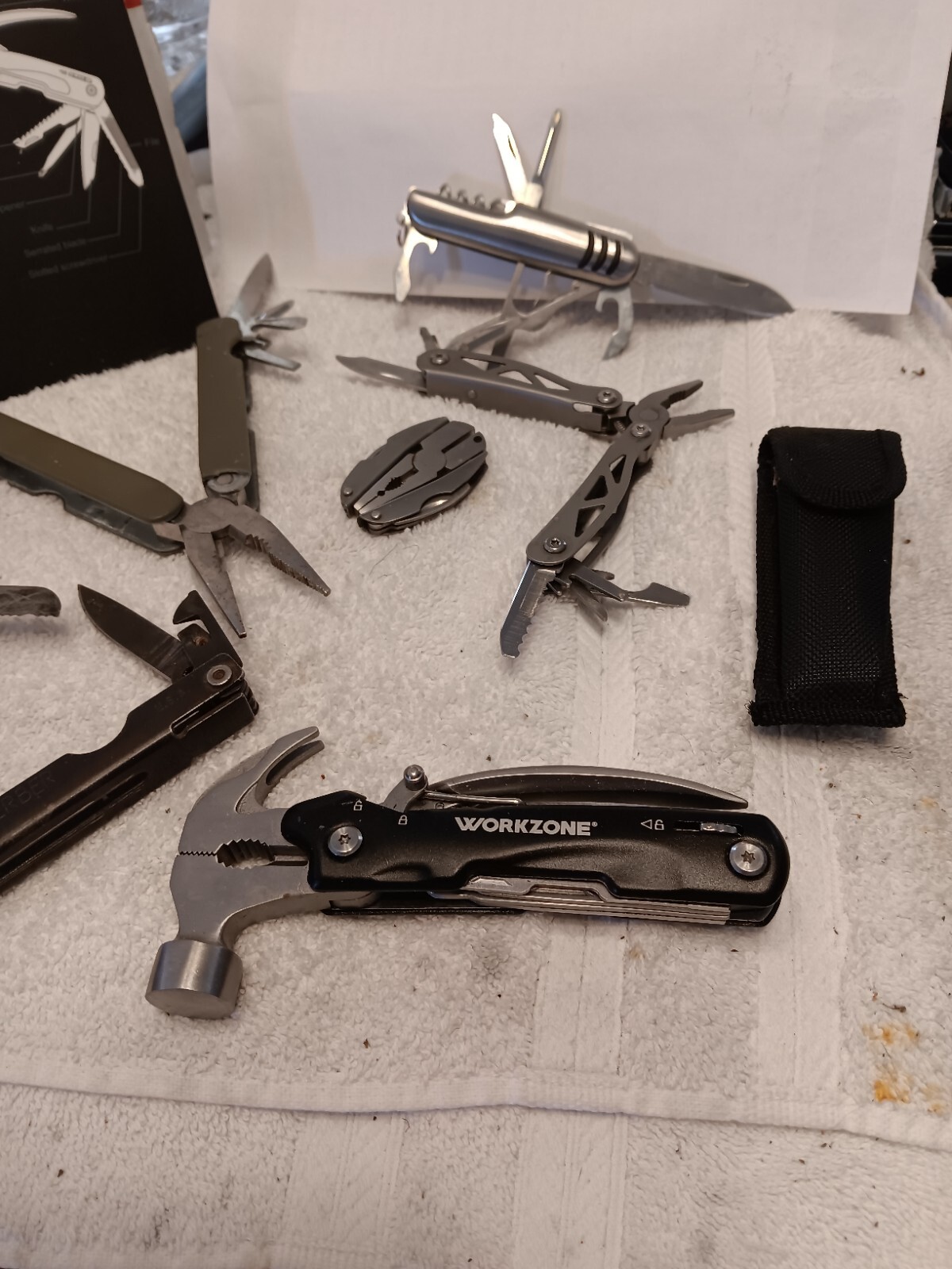 Work Zone Multitool And 6 Other Multiple Utility Tools .7 Total Tools