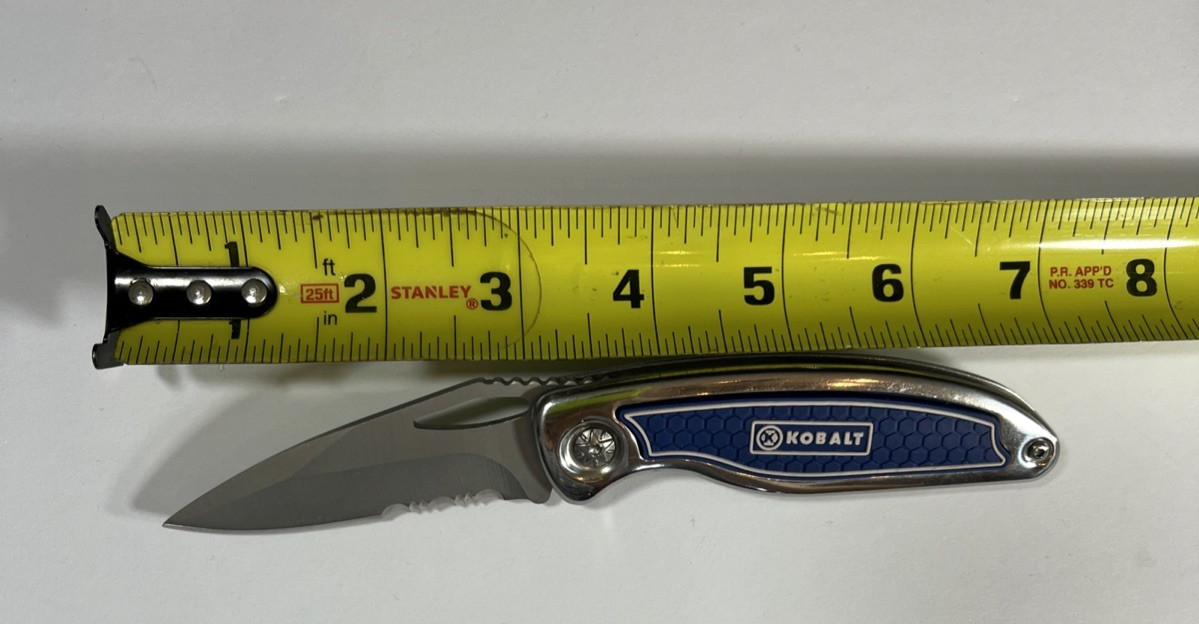 Kobalt Set Stainless Steel Folding Blade Pocket Knife + Multi-Pocket Tool w/Case