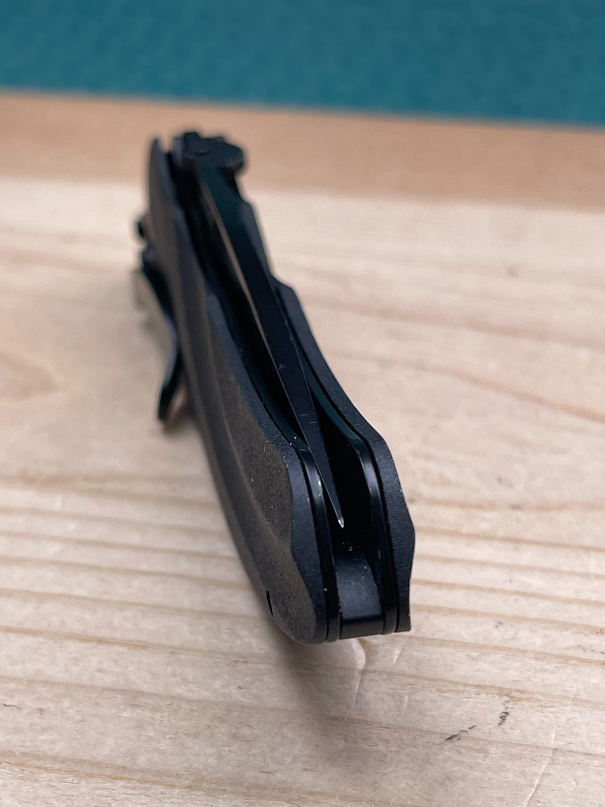 CRKT Argus 7030K Lerch Design Black A/O Folding Pocket Knife – Very Nice