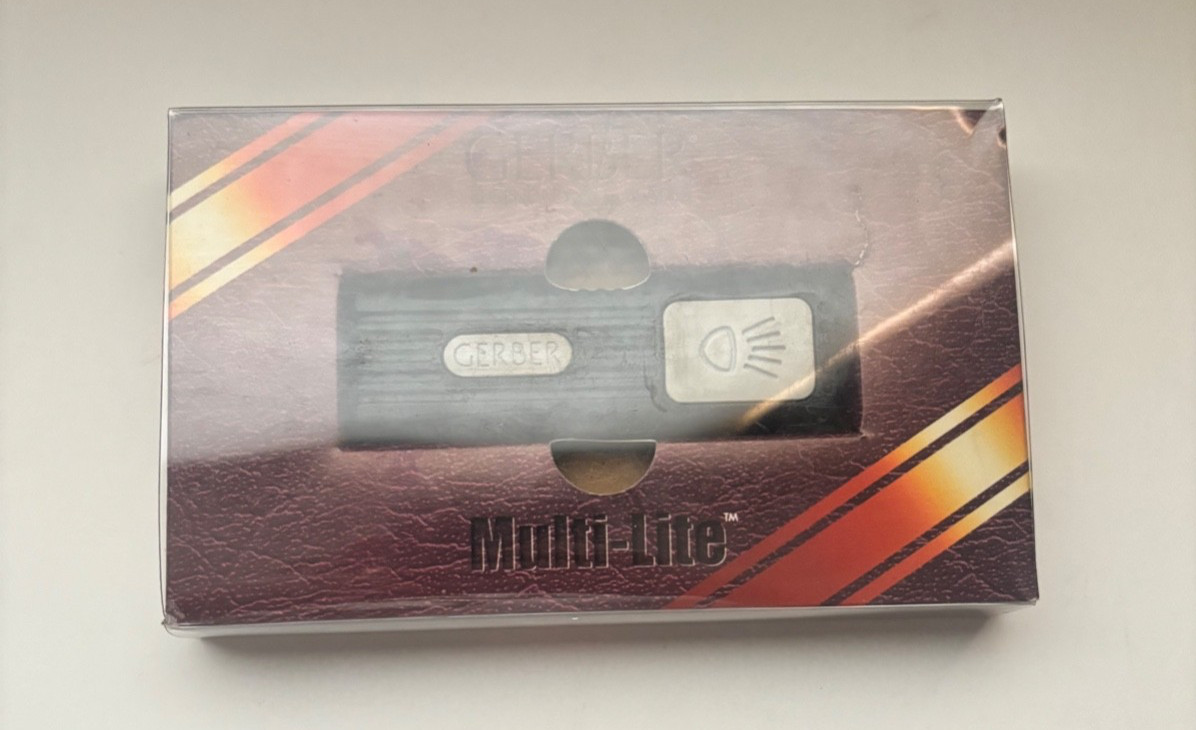 Rare Discontinued Gerber Multi Lite Multi Tool New In Box w/ Manual