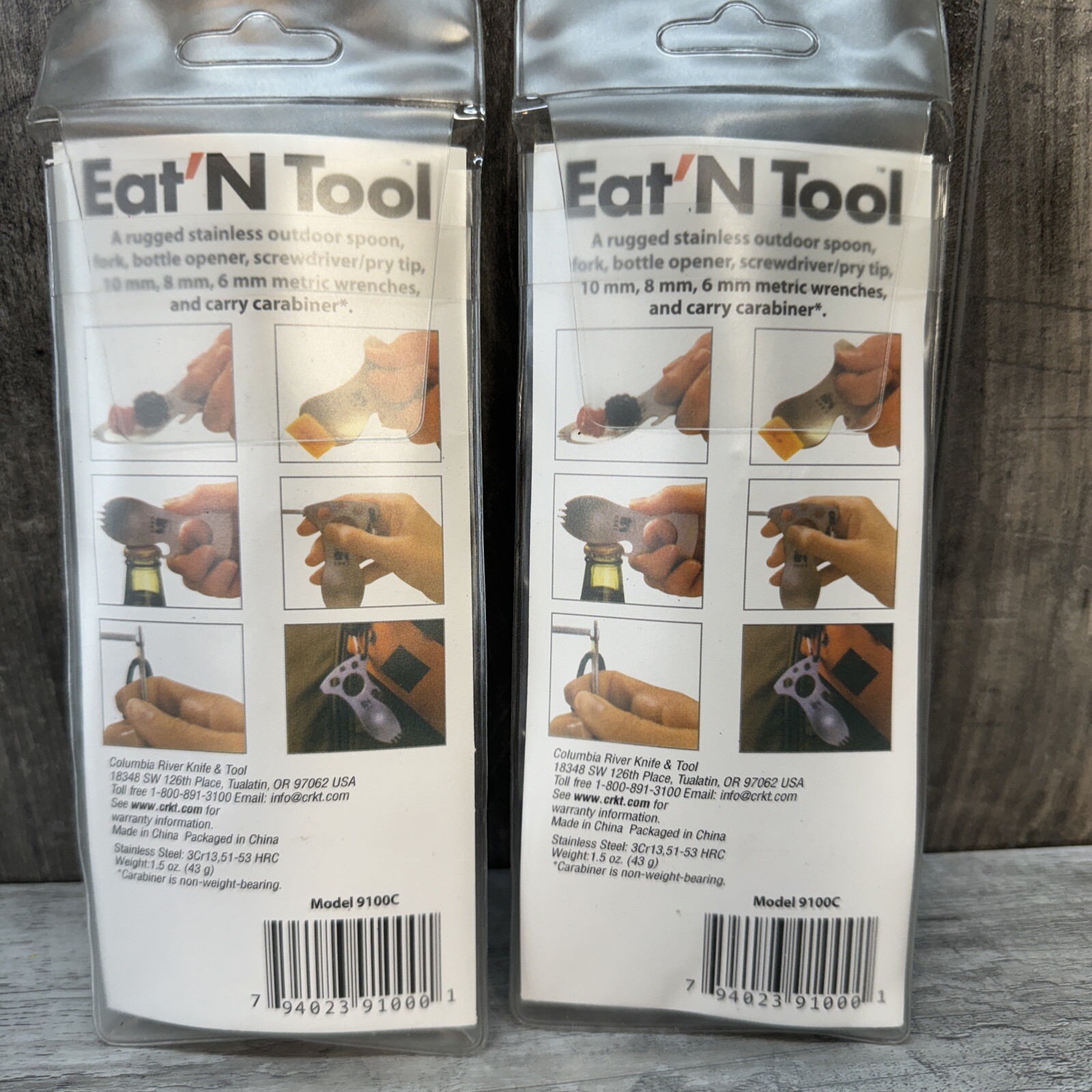 2 Pack New CRKT TOOL EAT’n TOOL Multi-Tool SURVIVAL SPOONS