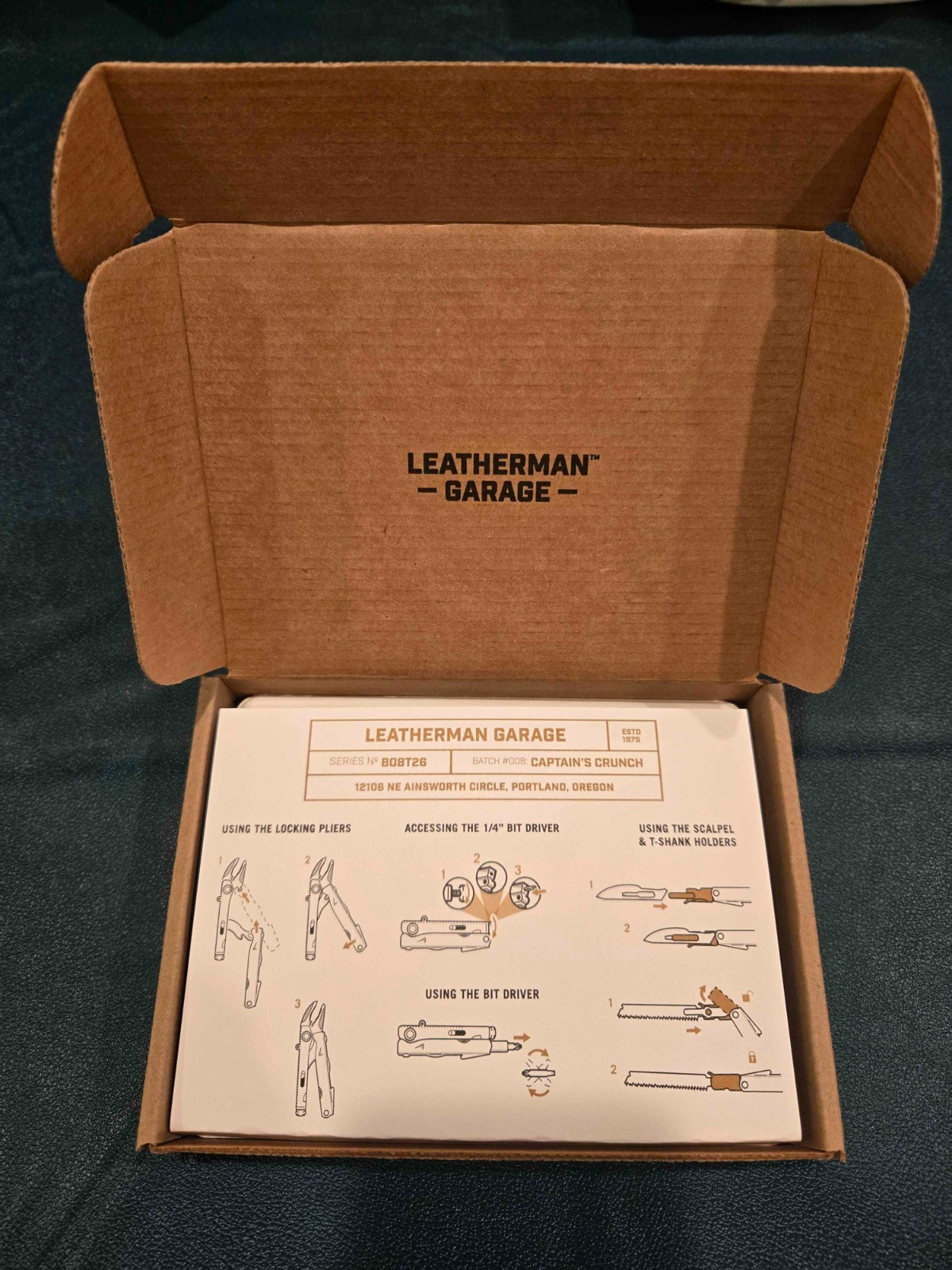 Leatherman Garage Batch #008 Captain’s Crunch Limited Edition – Brand New/Unused