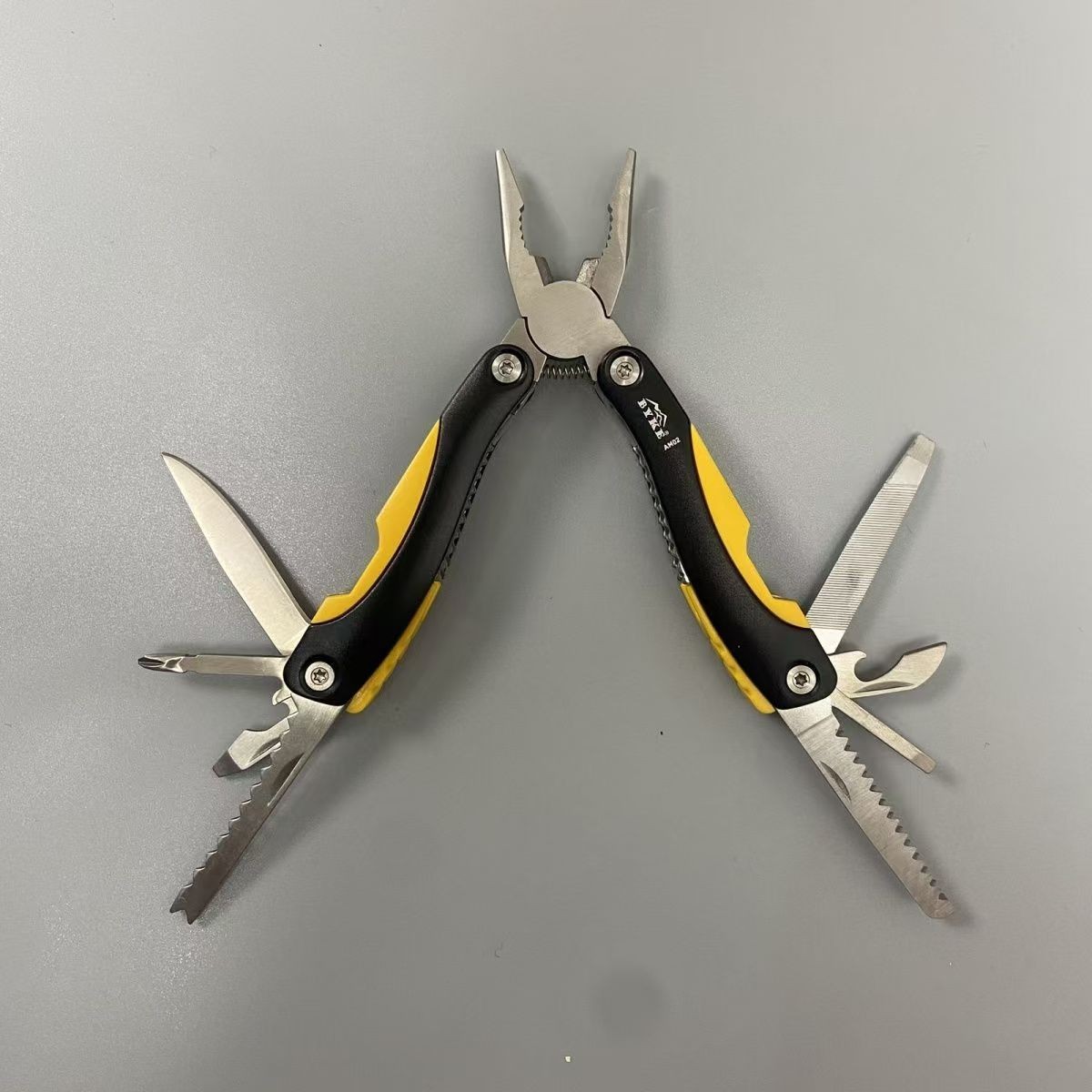 Aluminum alloy multifunctional pliers for folding, portable camping, and thicken