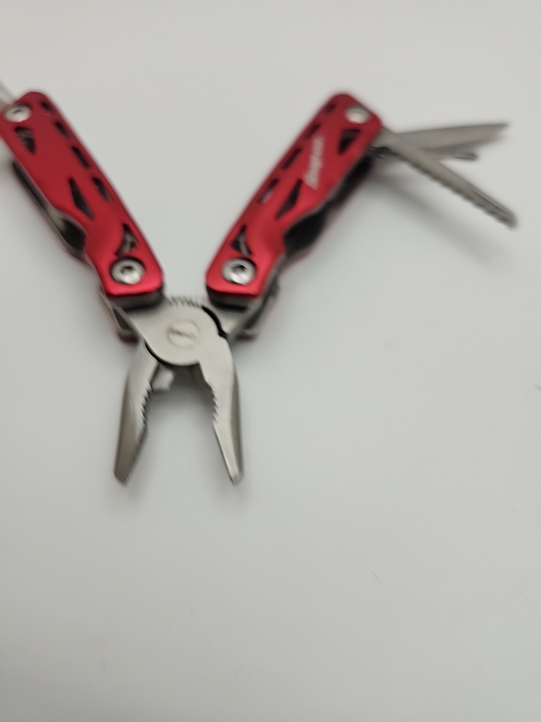 Snap-On Tools Red Multi-Tool Folding Pocket Knife w/ Pliers – Compact Tool