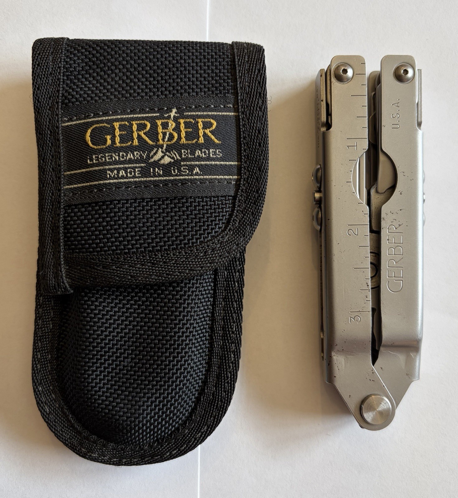 Original 1991 Gerber Multi Tool Pliers Made In USA Patent 5142721