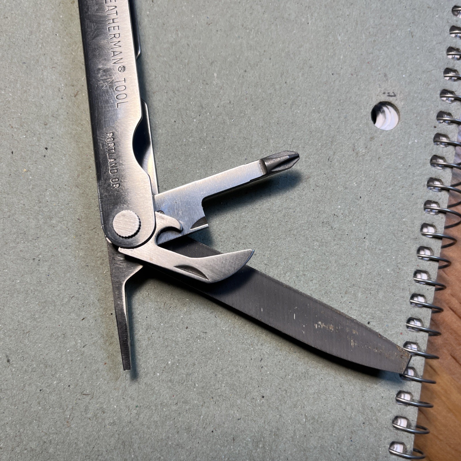 Vintage Original Leatherman Multi Tool Portland OR Leather Sheath USA